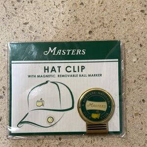 Masters Green and Gold Hat Accessory